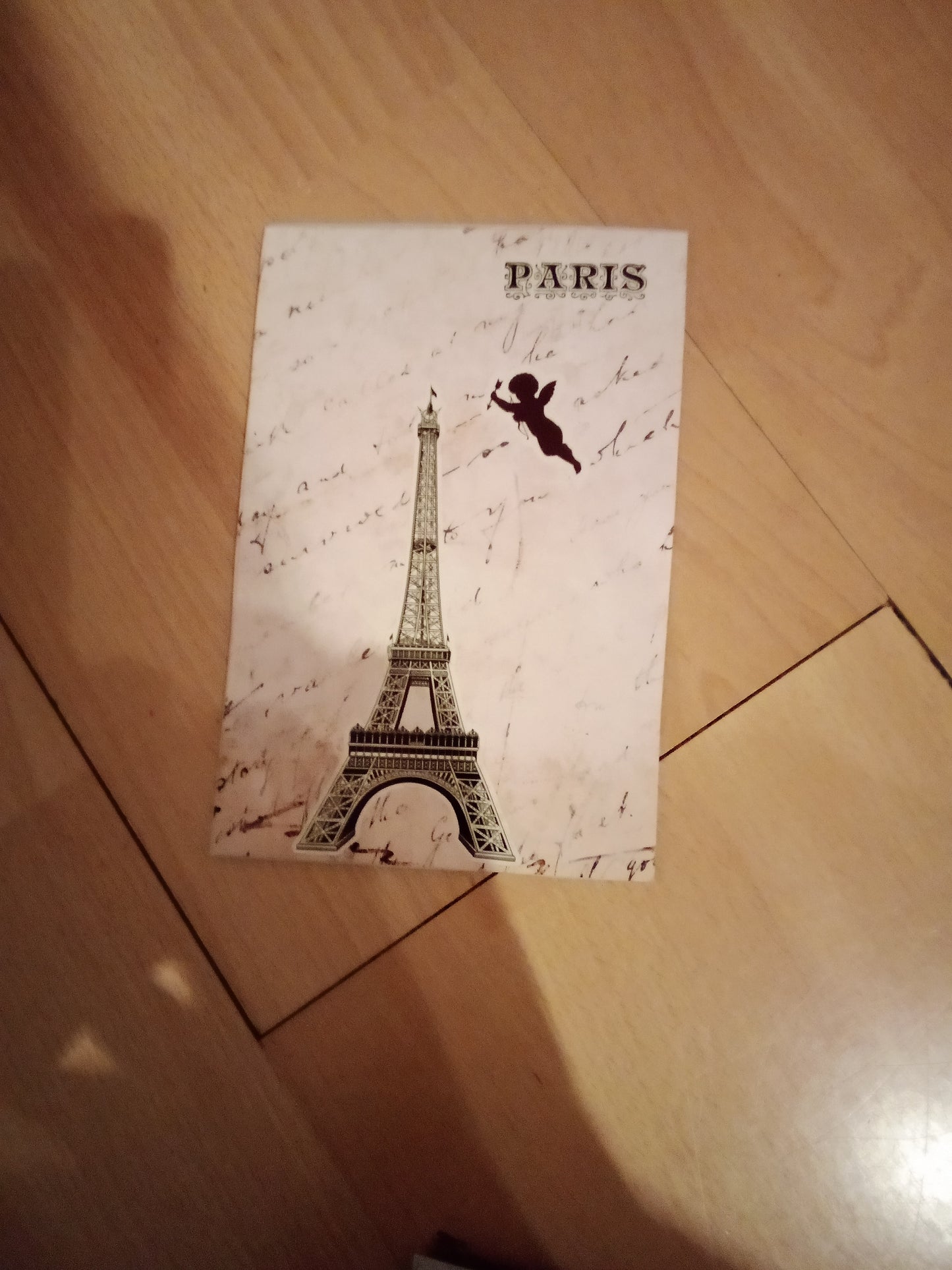 Selbstgemachte Karte „Paris“ – handgefertigt & liebevoll gestaltet