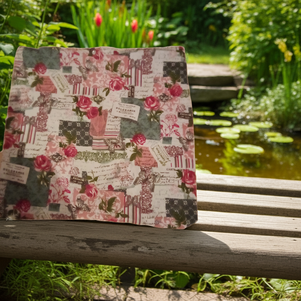 Rosen-Kissenhülle 50x50 cm – dekorativ & elegant